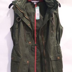 Olive Green Vest